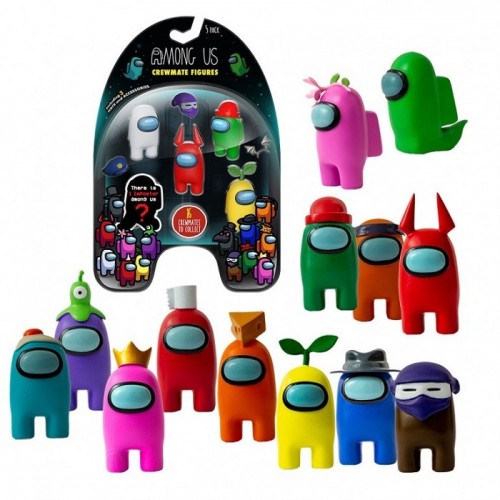 BIZAK AMONG US - PACK 5  EN BLISTER  64112041
