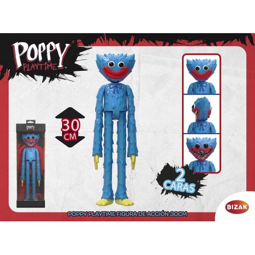 BIZAK POPPY PLAYTIME FIG. ACCION 30CMS HUGGY WUGGY   64230011