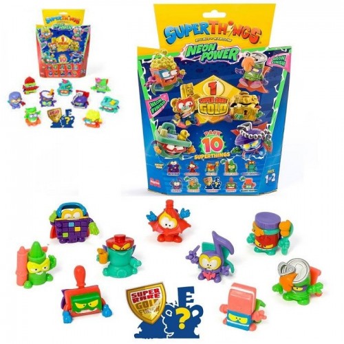 MAGIC BOX SUPERTHINGS  NEON POWER-Pack 10 SuperThings Surtido  PST11B016IN00