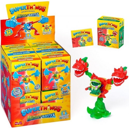 MAGIC BOX SUPERTHINGS MUTANT BATTLE - Exoskeletons  PST12D212IN00