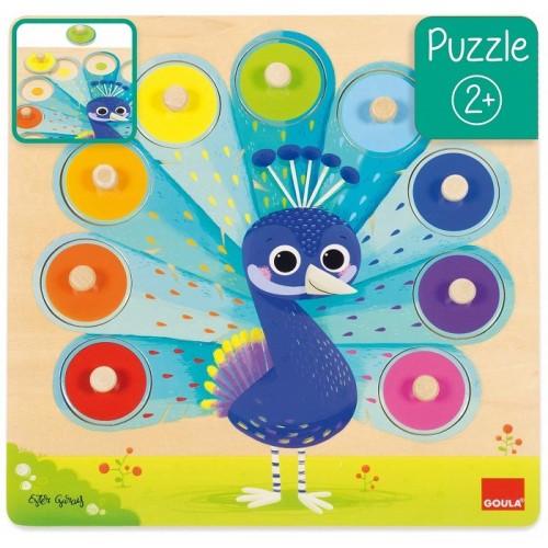 GOULA PUZZLE PAVO REAL  453060