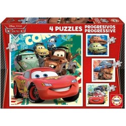 EDUCA PUZZLE  PROGRESIVOS CARS 2 12-16-20-25   14942