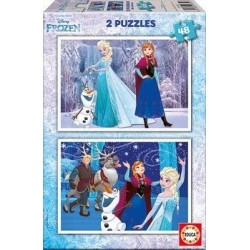 EDUCA PUZZLE  2x48 FROZEN   16852