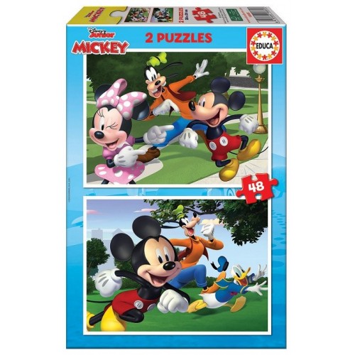 EDUCA PUZZLE  2x48 MICKEY & FRIENDS   18885