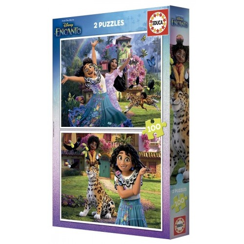 EDUCA PUZZLE  2x100 ENCANTO DISNEY    19201