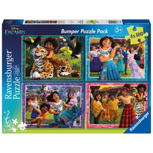 RAVENSBURGUER PUZZLE 4 X 100 PZ Encanto  05660 6