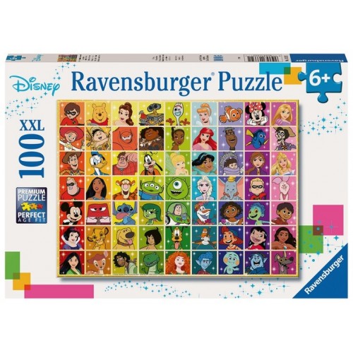 RAVENSBURGUER PUZZLE 100 PZ Disney Multicharacter  13332 1