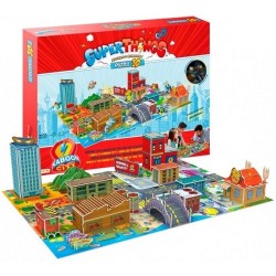 ELEVEN FORCE PUZZLE 3D SUPERTHINGS KABOON CITY  15013