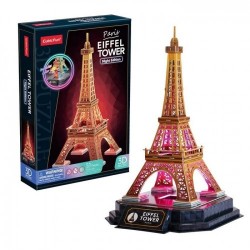 CN24 WORLD BRANDS Nigth Edition: Puzzle Torre Eiffel LED   MN803414