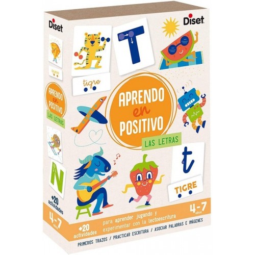 DISET APRENDO EN POSITIVO - LAS LETRAS  41203