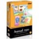 DISET JUEGO APRENDIZAJE CREA ANIMALES ANIMAL MIX  + 3 AÑOS