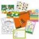 DISET JUEGO APRENDIZAJE COLOREA CON PEGATINAS  + 3 AÑOS
