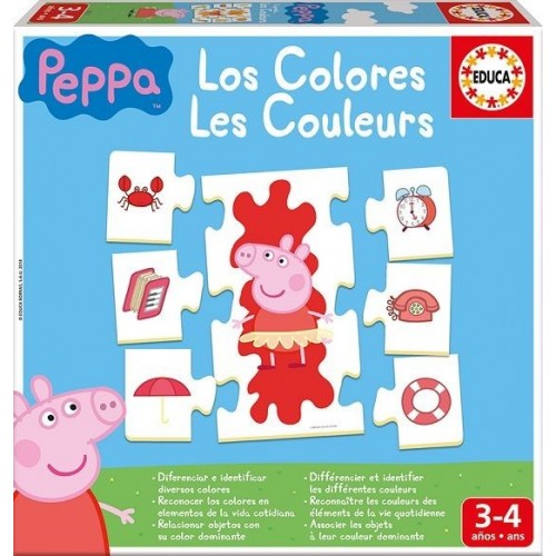 EDUCA APRENDO LOS COLORES PEPPA PIG  16225