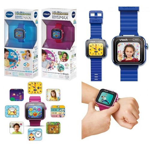 CN24 VTECH Kidizoom Smartwatch Max azul  80-531622