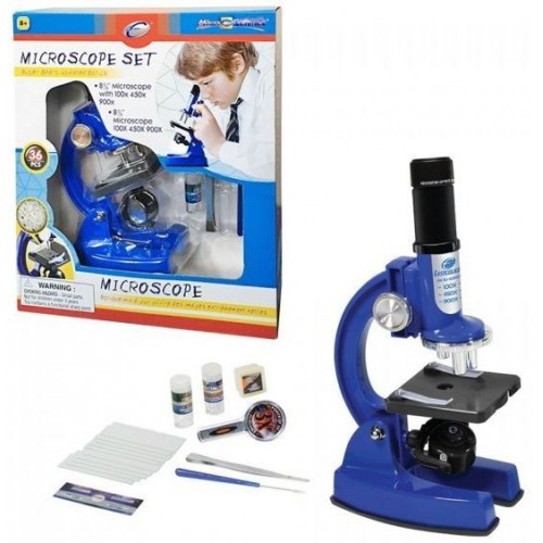 FENTOYS SET MICROSCOPIO 36PIEZAS 100/450/900X    13611