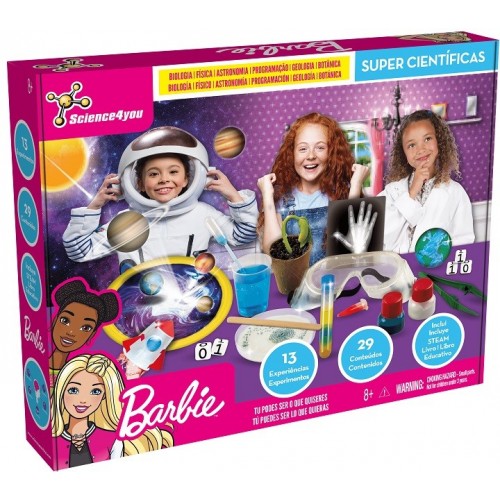 SCIENCE4YOU BARBIE SÚPER CIENTÍFICAS Novedad     8+  80003512