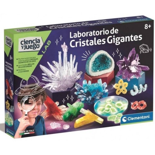 CN24 CLEMENTONI Laboratorio de Cristales Gigantes  55322
