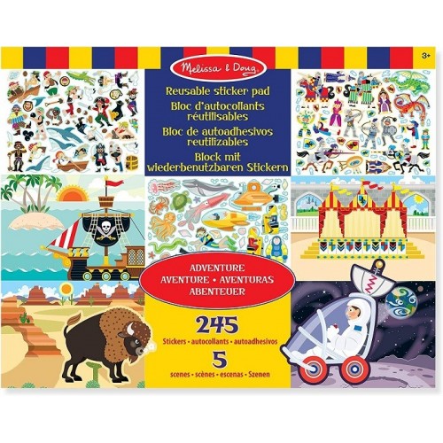 MELISSA & DOUG - BLOC ADHESIVOS REUT AVENTURAS   19115