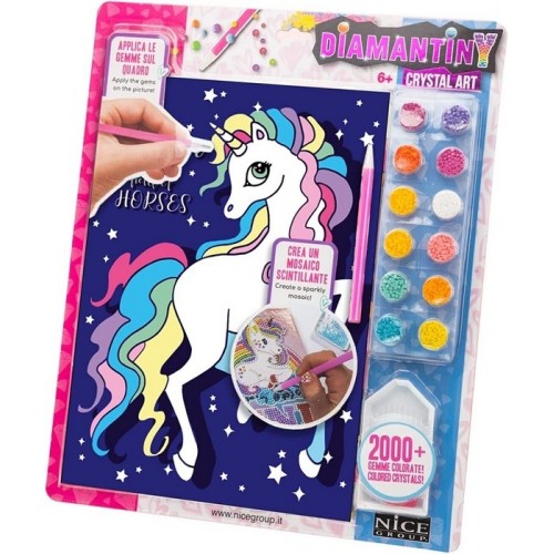 NICE DIAMANTINY DESIGN ART  UNICORNIO  90020