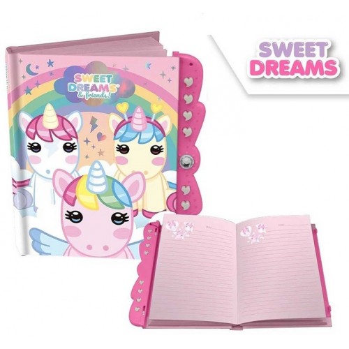 KIDS DIARIO CON CODIGO SWEET DREAMS & FRIENDS    KL11567