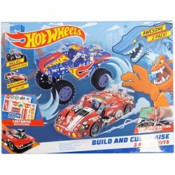 CN24 VALUVIC HOT WHEELS SET CONSTRUCCION METAL TECH MONSTER TRUCK 2 PACK   60-0044