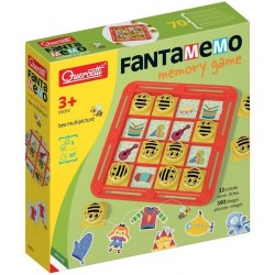 QUERCETTI FANTAMEMO ABEJA MULTITEMA MEMORIA Y ASOCIACION 12 Cartones  3+