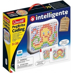 QUERCETTI Pizarra Luminosa Peg Brite Coding 182 pcs  5+