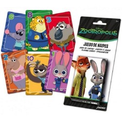 FOURNIER BARAJA CARTAS INFANTILES ZOOTROPOLIS