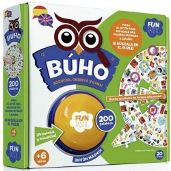 CN24 IMAGILAND BÚHO - PUZLE BOTÓN - 200 PALABRAS  FUN009
