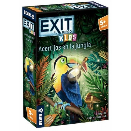 CN24 DEVIR EXIT KIDS ACERTIJOS EN LA JUNGLA  BGESIT22SP