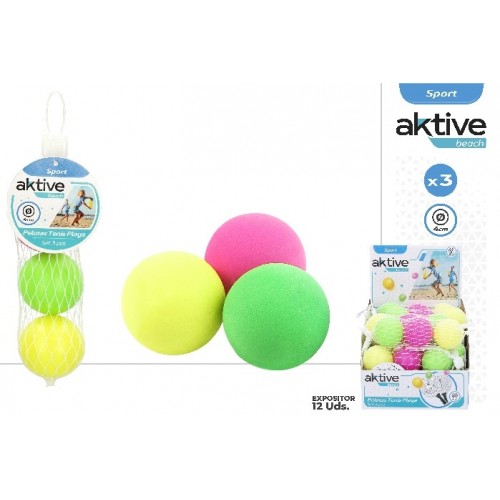 CB SET 3 PELOTAS PALAS PLAYA EN RED - DISP 12  53252