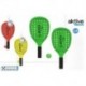 CB SET PALAS PLAYA MADERA NEON C/MANGO EVA 20X40X0.7CM 3/S       62248