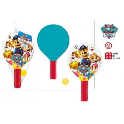 CB PATRULLA CANINA-SET PALAS PLAYA MADERA C/MANGO ESPUMA         77374