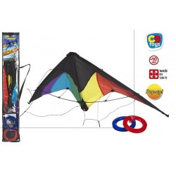 CB COMETA STUNT KITE POP-UP MAGIC 125X72 CM - ARCO IRIS          85092