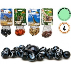 SLP ATO RED 20 CANICAS + 1 BOLON - ANIMALES