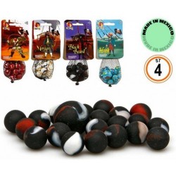 IMP. RED 20 CANICAS + 1 BOLON 'PIRATAS' SURTIDAS   28061