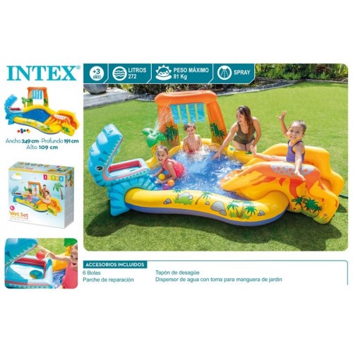 CV24 CB CENTRO DE JUEGOS DINOSAURIO 249X191X109CM - 272 L     57444