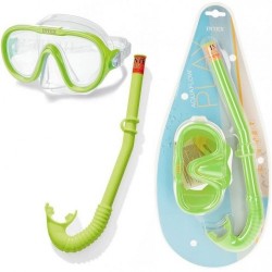 CB SET MASCARA GAFA POLICARBONATO + TUBO ADVENTURER NATACION +8A   55642