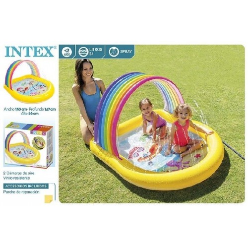 CB PISCINA DUCHA ARCOIRIS-147X130X86 CM  57156