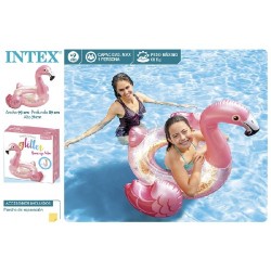 CB RUEDA FLAMINGO PURPURINA-99X89X71 CM                          56251