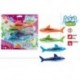 CB BL JUEGO ACUATICO TIBURONES - AQUA WORLD +3A                  45690