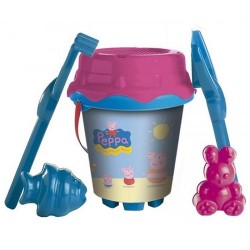 UNICE CUBO CASTILLO PEPPA PIG + MOLDES  311027