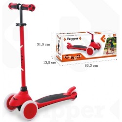 CN24 MONDO Tripper Red - patinete 3 ruedas Extra   28569