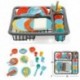 AGOTADO - CN24 FENTOYS ESCURRIDOR PLATOS CON COMPLEMENTOS   30 x 27 x 7   34432