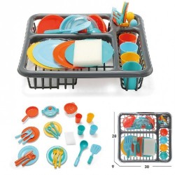 AGOTADO - CN24 FENTOYS ESCURRIDOR PLATOS CON COMPLEMENTOS   30 x 27 x 7   34432