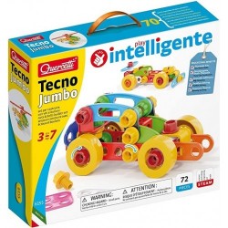 QUERCETTI Caja Construcción Tecno Jumbo 72pz  3+   6155