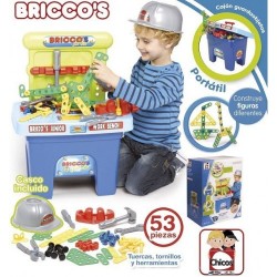 CN24 CHICOS BANCO DE TRABAJO PORTÁTIL BRICCO`S CON CASCO  12062