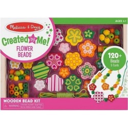 MELISSA & DOUG - CUENTAS DE MADERA FLORES   14178