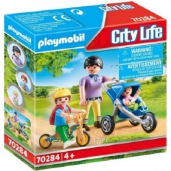 PLAYMOBIL Mamá con Niños  70284