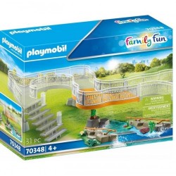 PLAYMOBIL Extensión Plataforma de Observación Zoo  70348